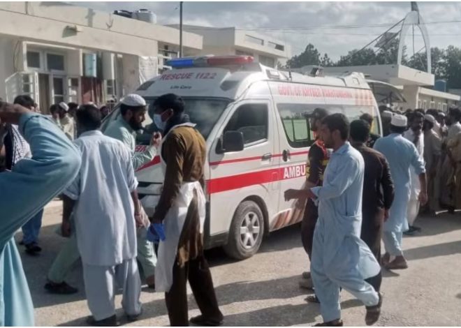 40 Killed in Deadly Blast at Political Party Meeting in Pakistan