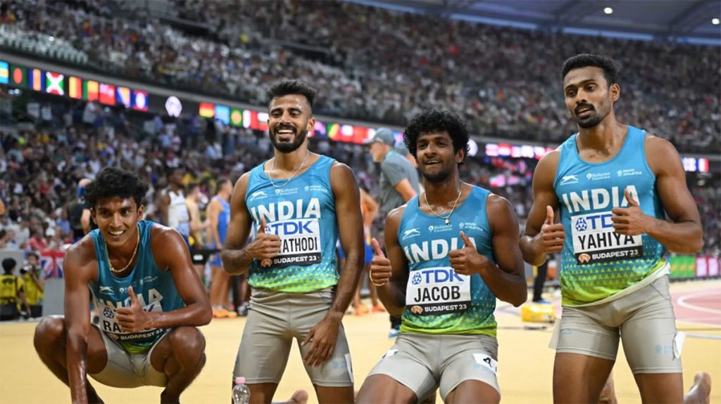 India Makes History in 4x400m Relay Final at World Athletics Championships