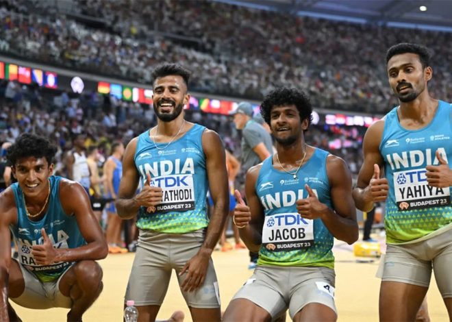 India Makes History in 4x400m Relay Final at World Athletics Championships
