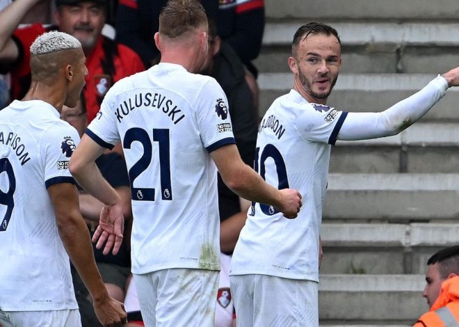 Bournemouth 0-2 Tottenham: Spurs Go Top of the Premier League