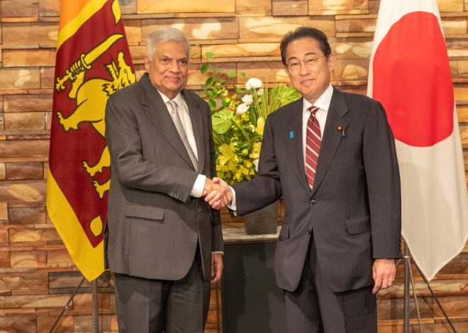 Japan to Bolster Sri Lanka’s Infrastructure with Lifeline Assistance