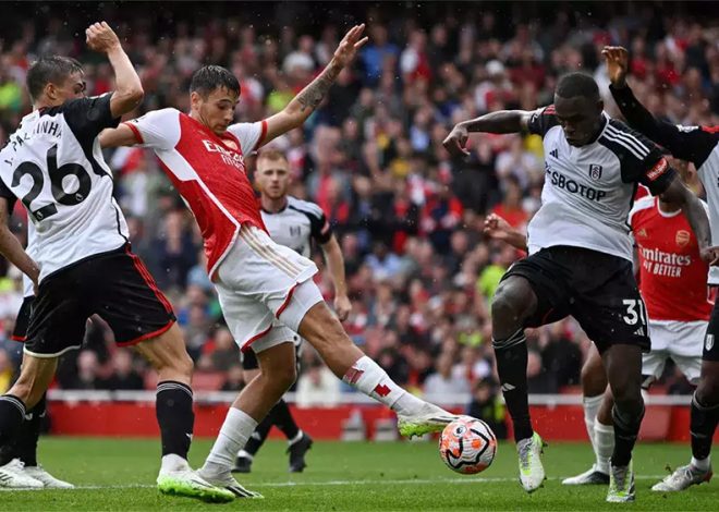 Arsenal Held to 2-2 Draw by 10-Man Fulham