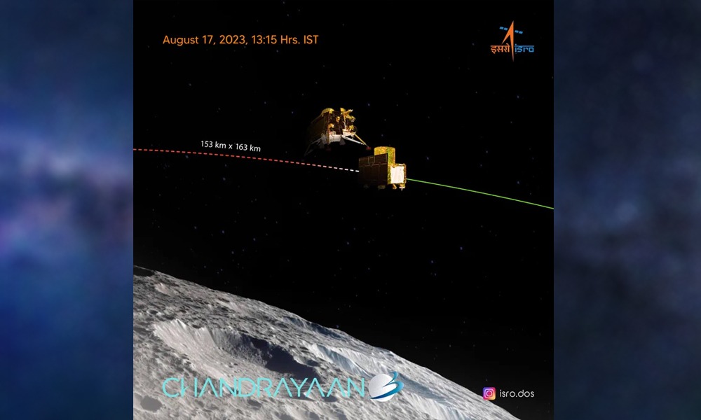 Chandrayaan-3: Vikram Lander Successfully Separates from Propulsion Module