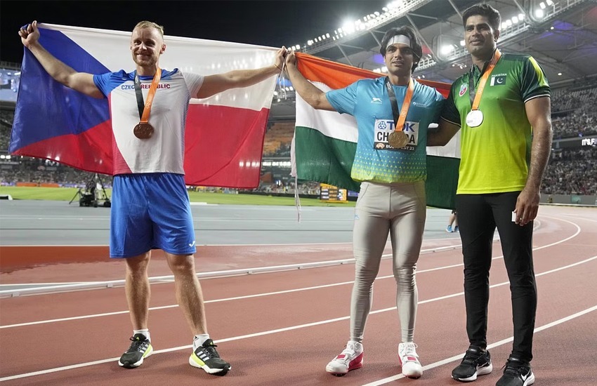 Neeraj Chopra Throws 88.17m to Win Gold in Men’s Javelin at World Athletics Championships