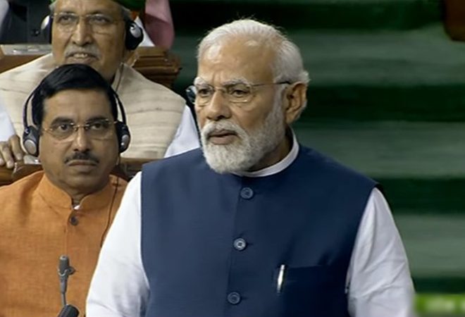 PM Modi’s Speech: Government Wins No-Confidence Motion, Opposition Walks Out
