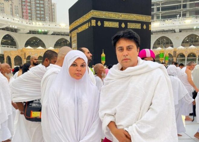 Rakhi Sawant Performs Umrah, Shares First Pic and Video from Mecca