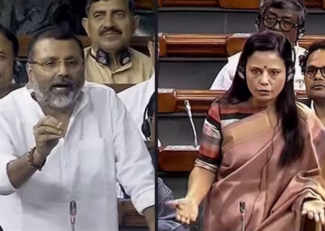 Mahua Moitra ‘took bribes’ to ask questions in Parliament, claims BJP MP