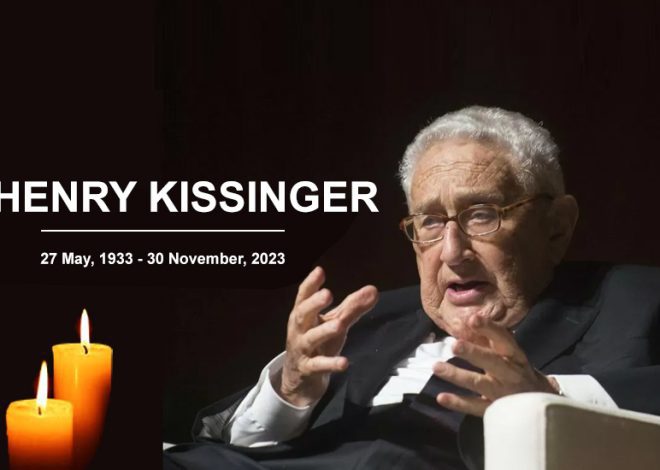 Henry Kissinger, Former US Secretary of State, Dies at 100