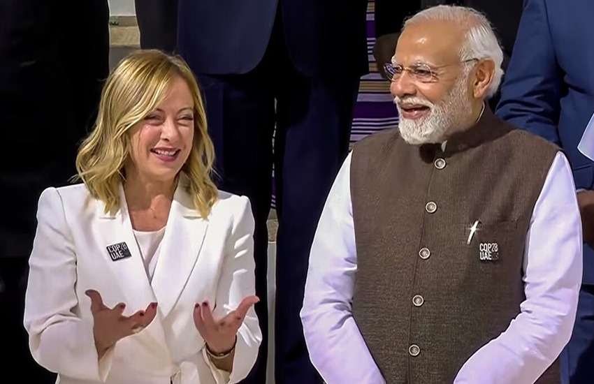 From Italy to India: PM Meloni and PM Modi Connect at COP28