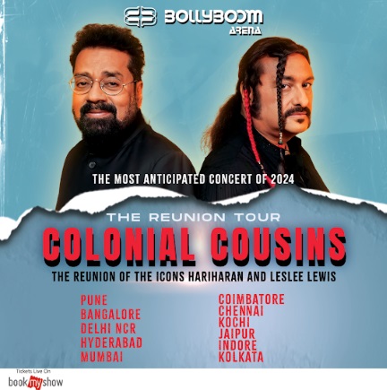 Bollyboom Announces the 11 City ‘Colonial Cousins India Reunion Tour 2024’