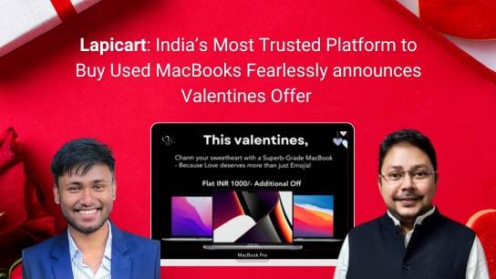 Lapicart’s Valentine’s Day Sale: Gift Superb Grade MacBooks with a Heartfelt Touch