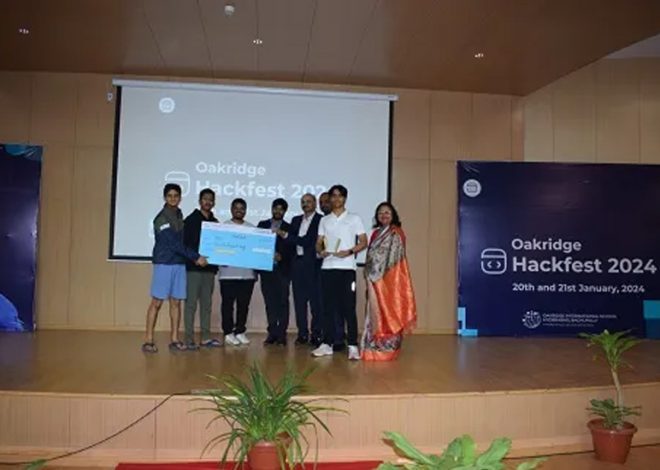 Oakridge, Bachupally Hosts Hyderabad’s First-of-its-Kind Inter-School Hackathon, Oakridge Hackfest 2024