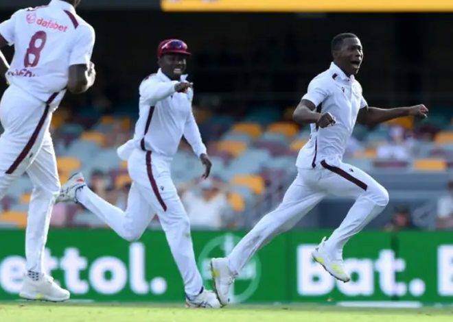 Shamar Joseph bowls West Indies to historic win over Australia