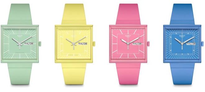 For The Second Year Running, Swatch Proves it is Hip to be Square