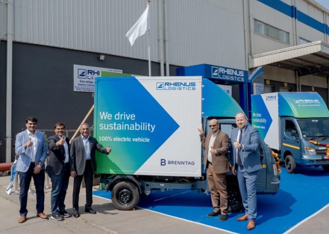 Rhenus India Advances Sustainable Logistics Capabilities with Electric vehicle (EV) Trucks and Partnership with Brenntag