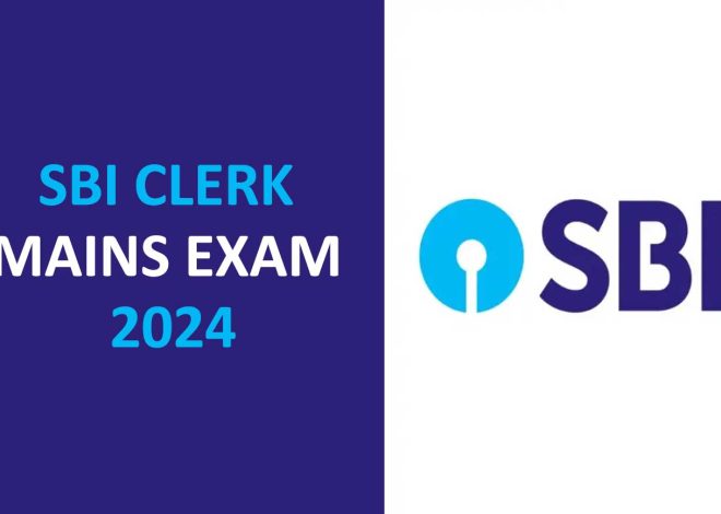 SBI Clerk Mains Exam 2024: Understanding the Exam Pattern and Preparation Strategies
