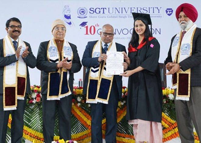 Parting with Elegance: SGT University Commemorates “Convocation 2024” with Grandeur