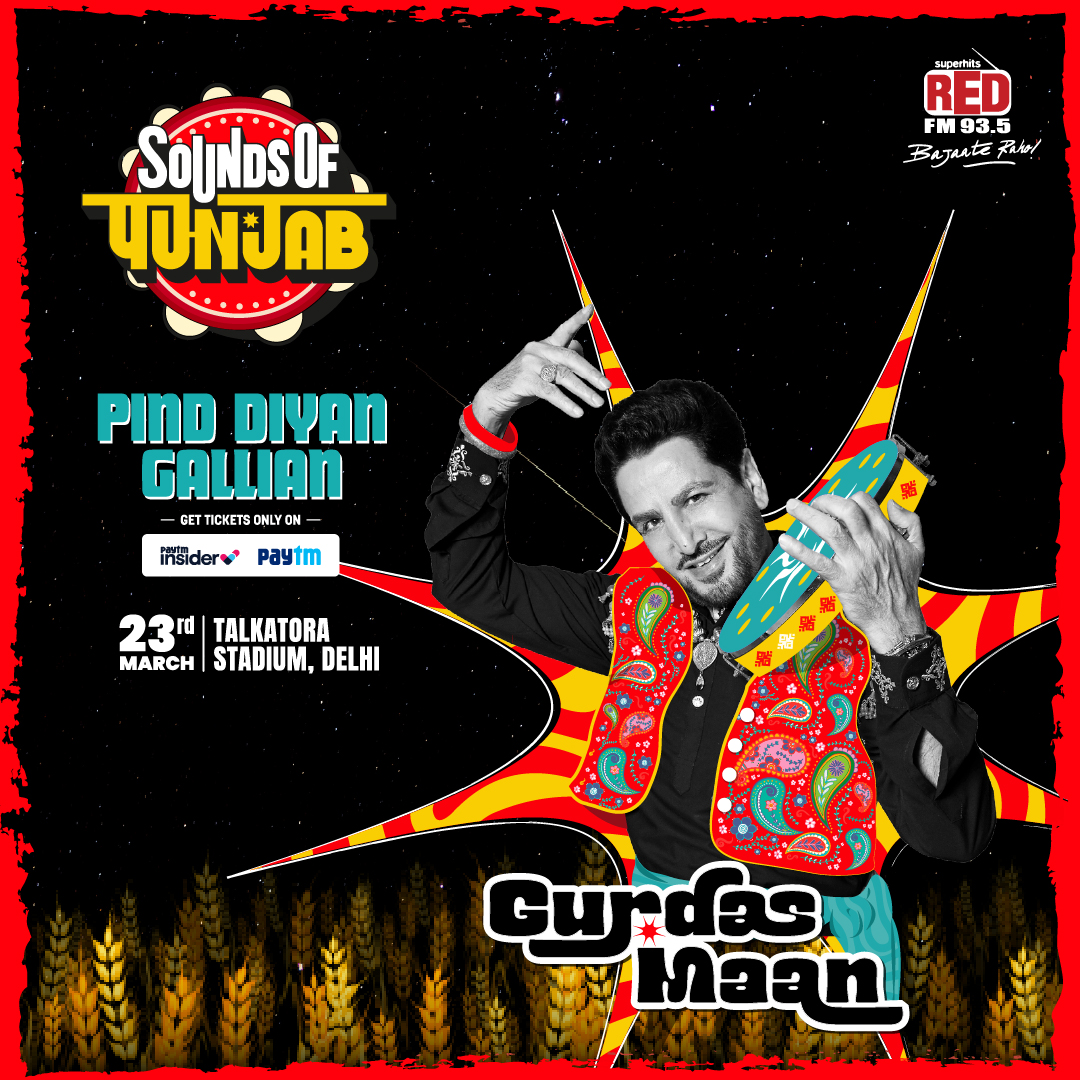 Third Time’s a Charm for Gurdas Maan at Red FM’s Sounds of Punjab