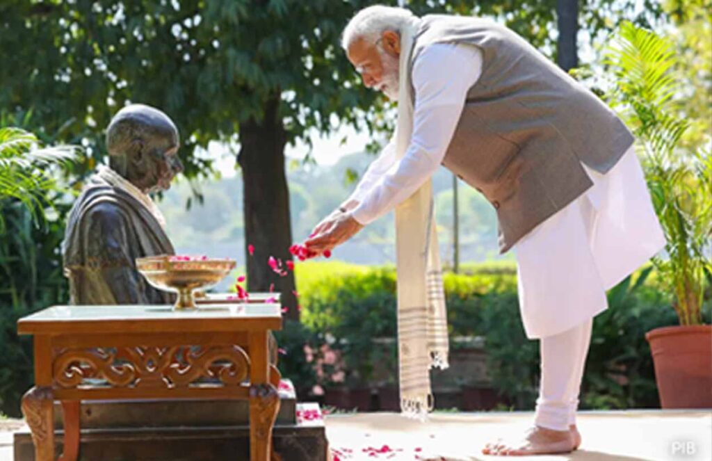 From Peaceful Ashram to Powerful Arsenal: PM Modi's Dual Journey