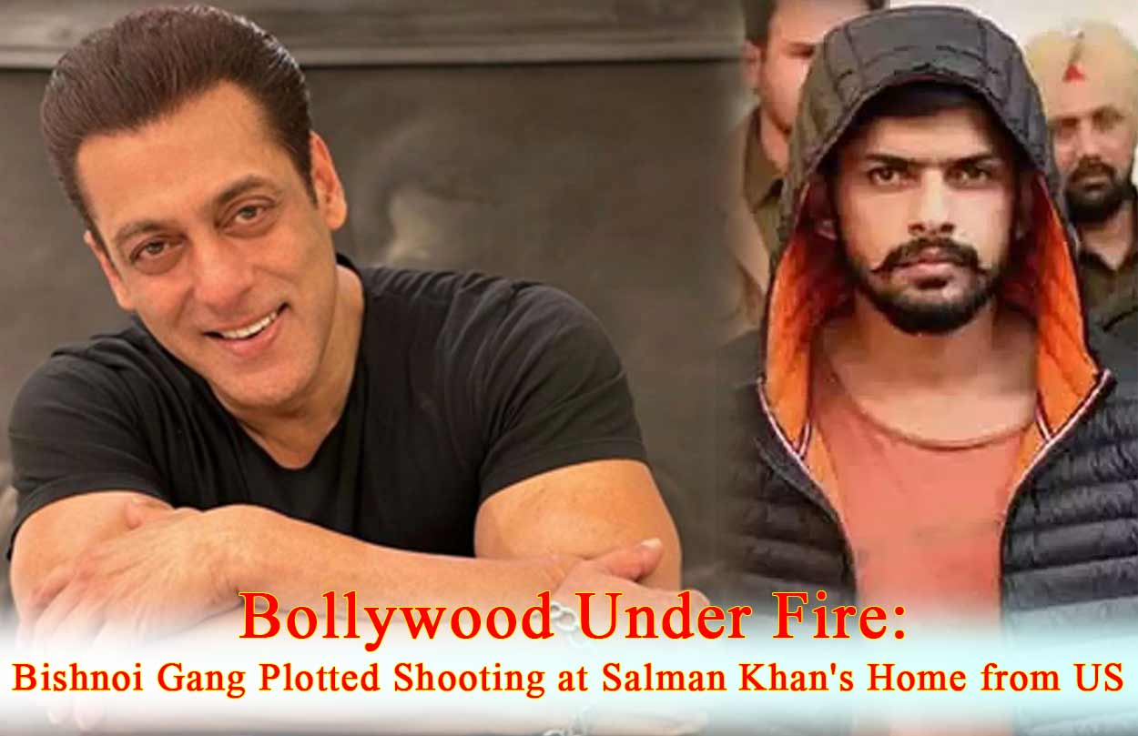Bollywood Under Fire: Bishnoi Gang Plotted Shooting at Salman Khan’s Home from US